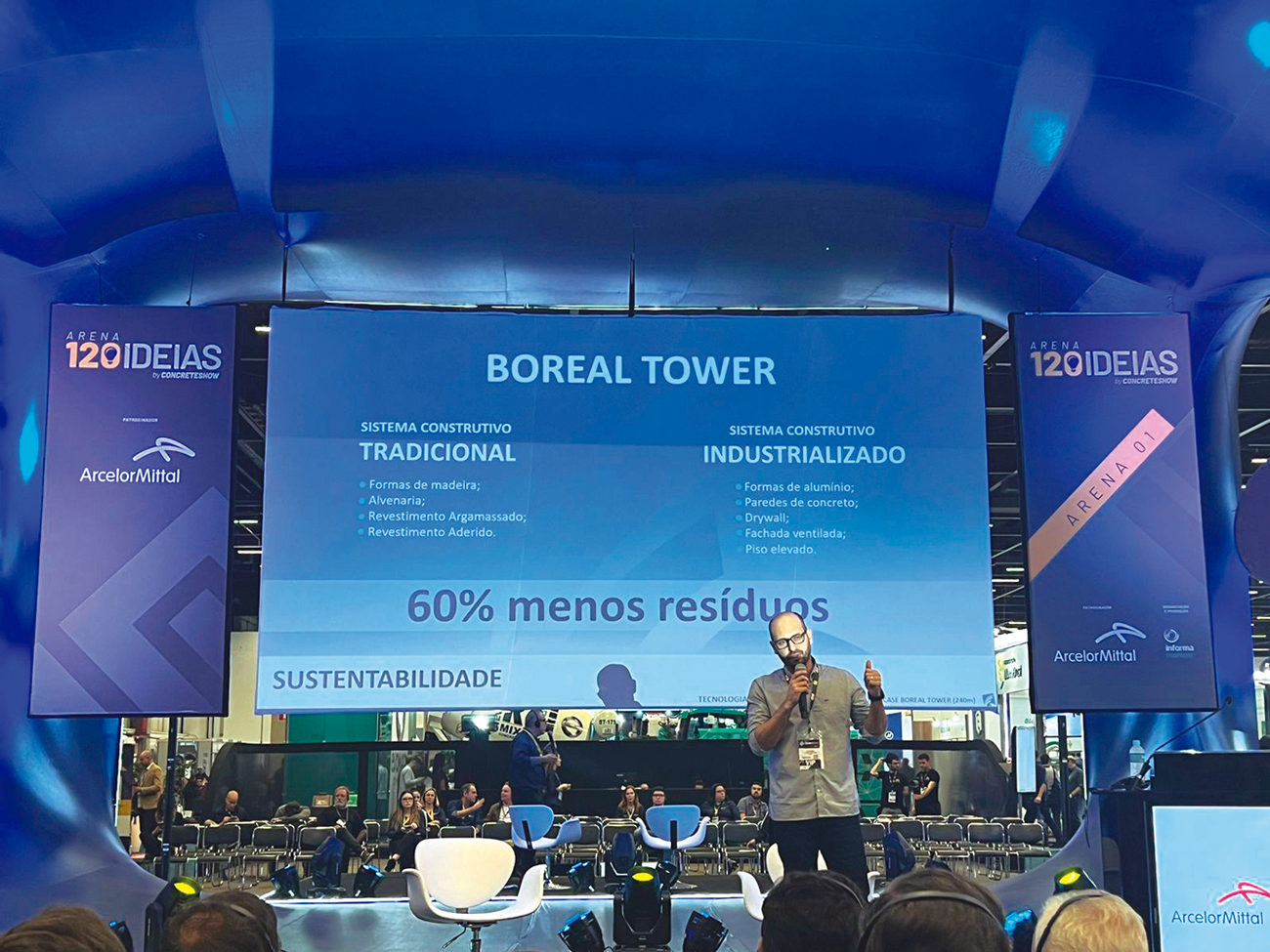 Tecnologia catarinense é destaque na maior feira construtiva da América Latina