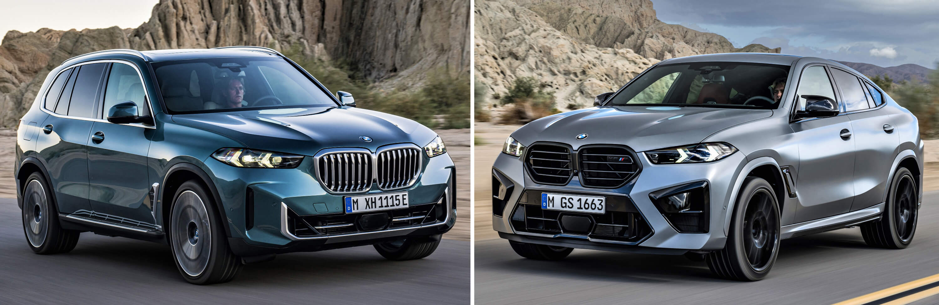 Novos BMW X5 e X6 já estão à venda no Brasil