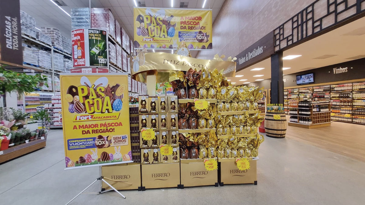 Fort Atacadista lança campanha  de ofertas especiais de Páscoa 