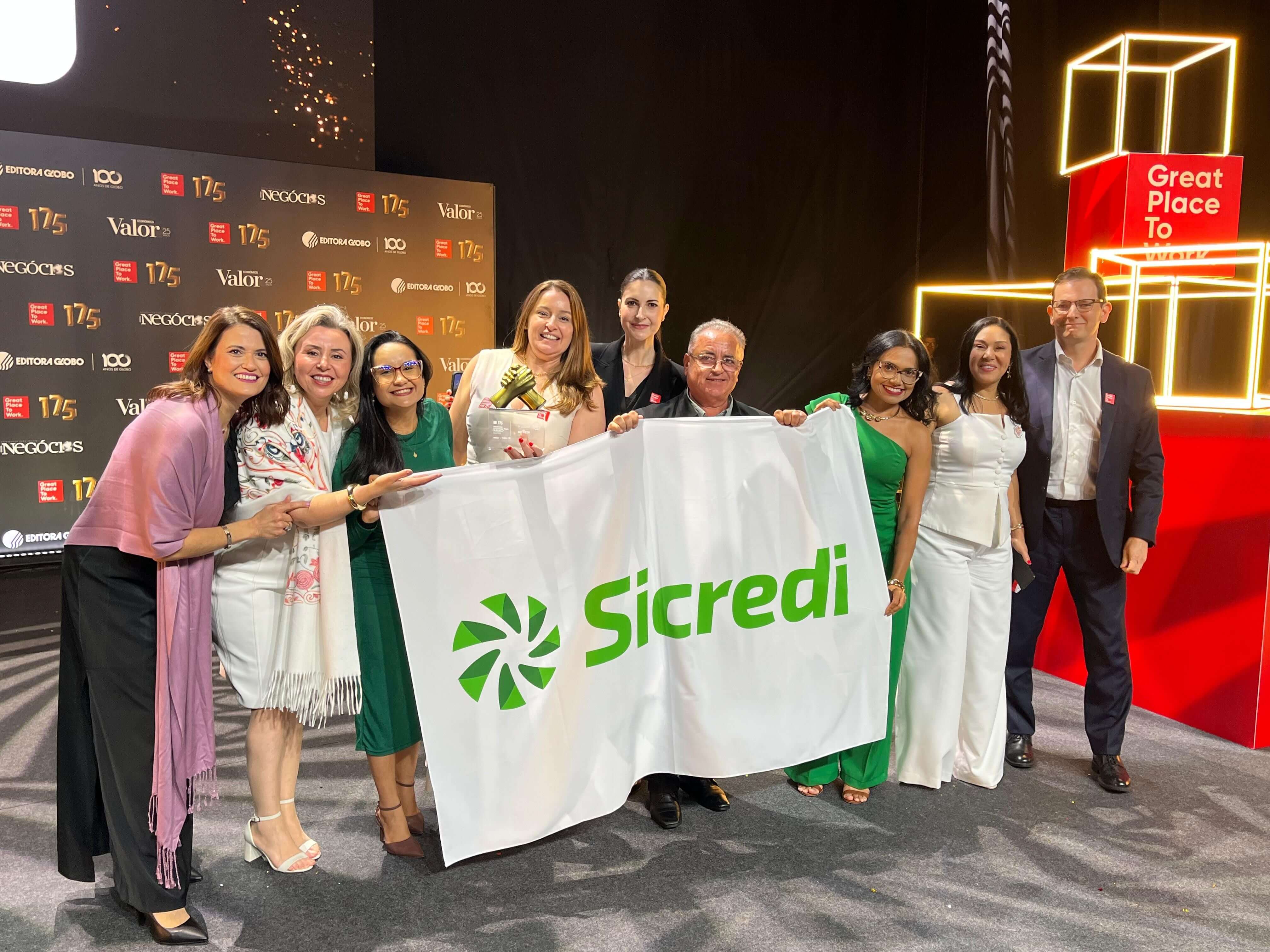 Sicredi é eleito a Melhor Empresa para Trabalhar no Brasil pelo segundo ano seguido