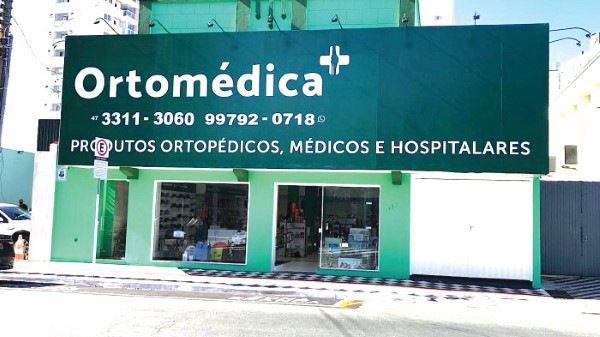 Loja tem linha de produtos ortopédicos, médicos e hospitalares