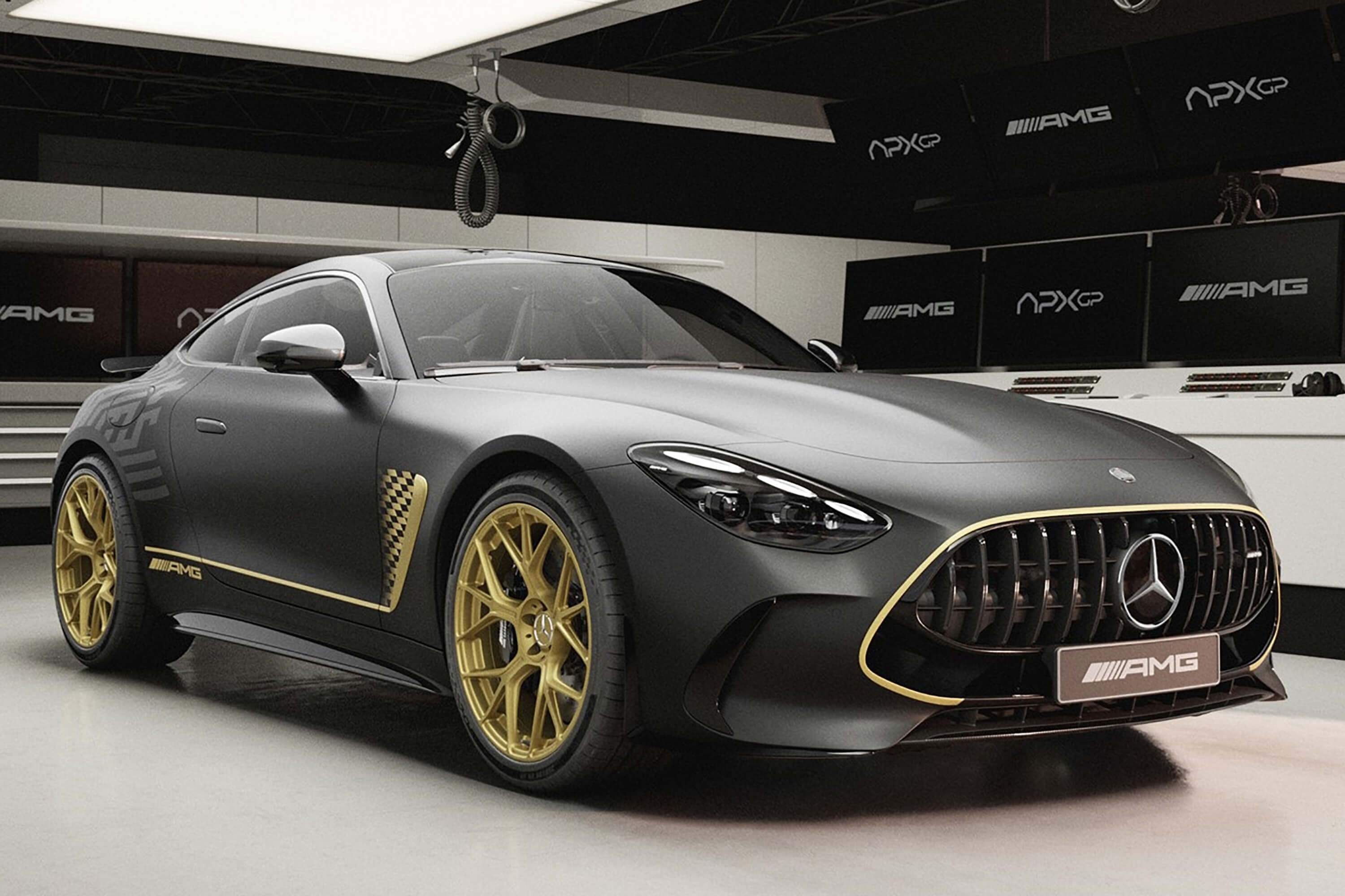 Mercedes AMG acelera com Brad Pitt no filme “F1”