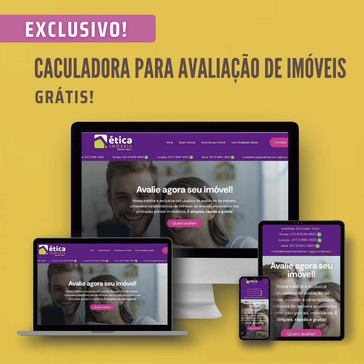Ética Imóveis libera ferramenta gratuita de avaliação de imóveis
