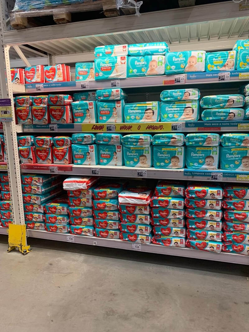 Fort Atacadista tem descontos em todos os produtos da linha para bebês