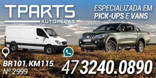 TPARTS Autopeças chega a Itajaí