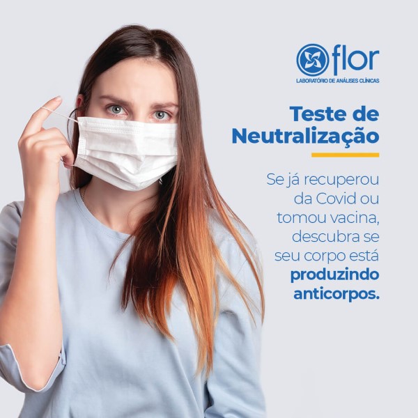 Laboratório Flor realiza teste de neutralização