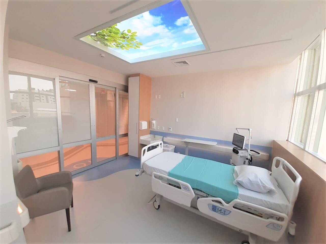 Hospital da Unimed inaugura nova UTI que tem até “teto solar”