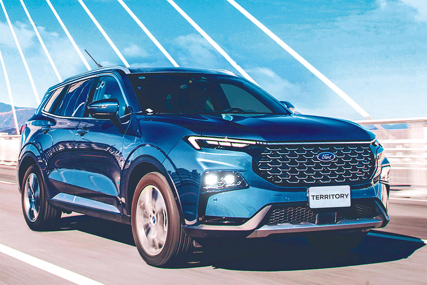 Ford apresenta novo Territory no Brasil 