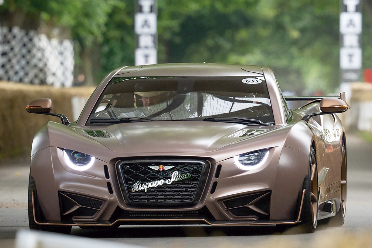 Novo Hispano Suiza  celebra 120 anos da marca