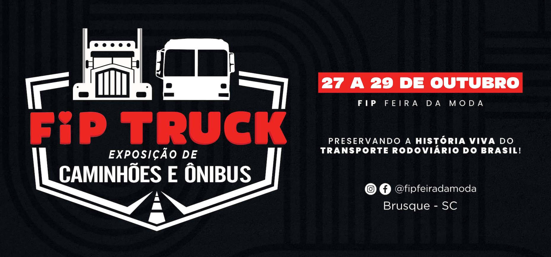 Brusque terá exposição de caminhões e de ônibus antigos no fim de semana 