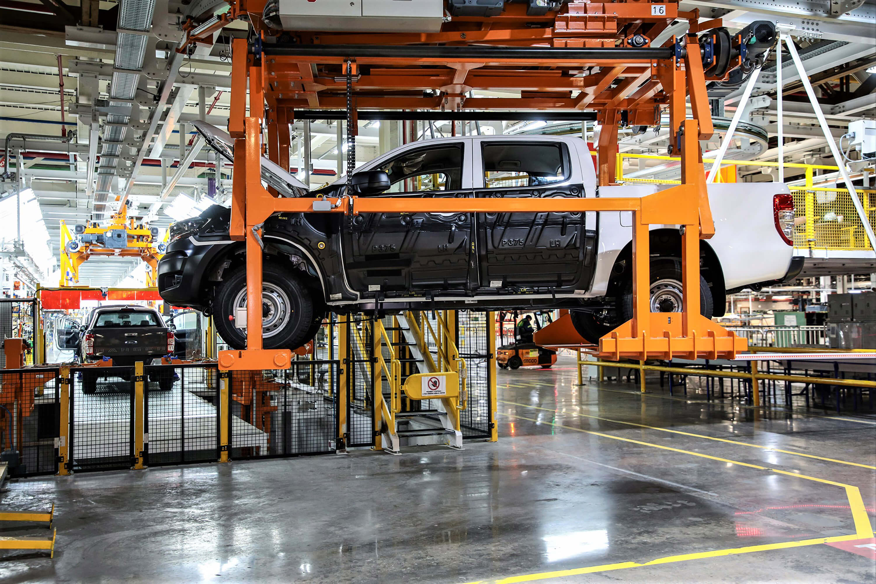 Ford faz testes com fábrica da nova Ranger 