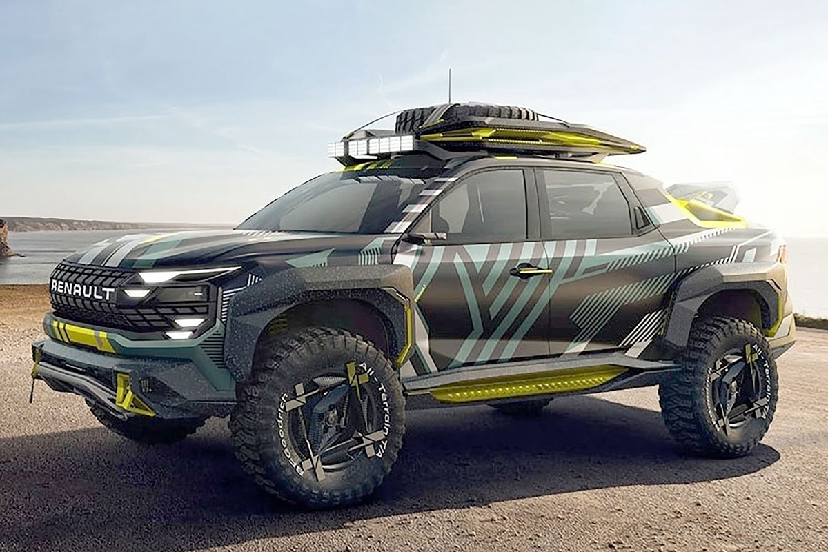 Renault aposta no futuro com nova picape híbrida