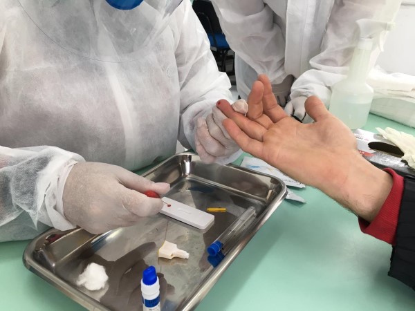 Clínica do Sesi oferece testagens para identificar o coronavírus