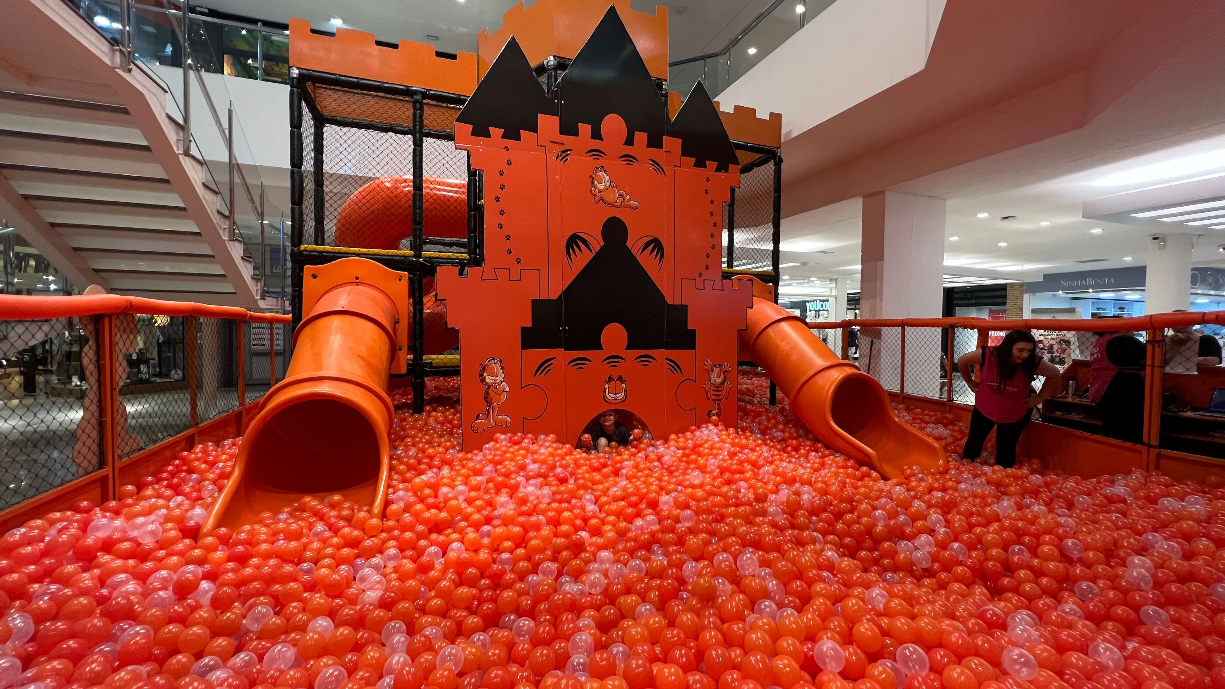 Parque do Garfield será nova atração do Itajaí Shopping