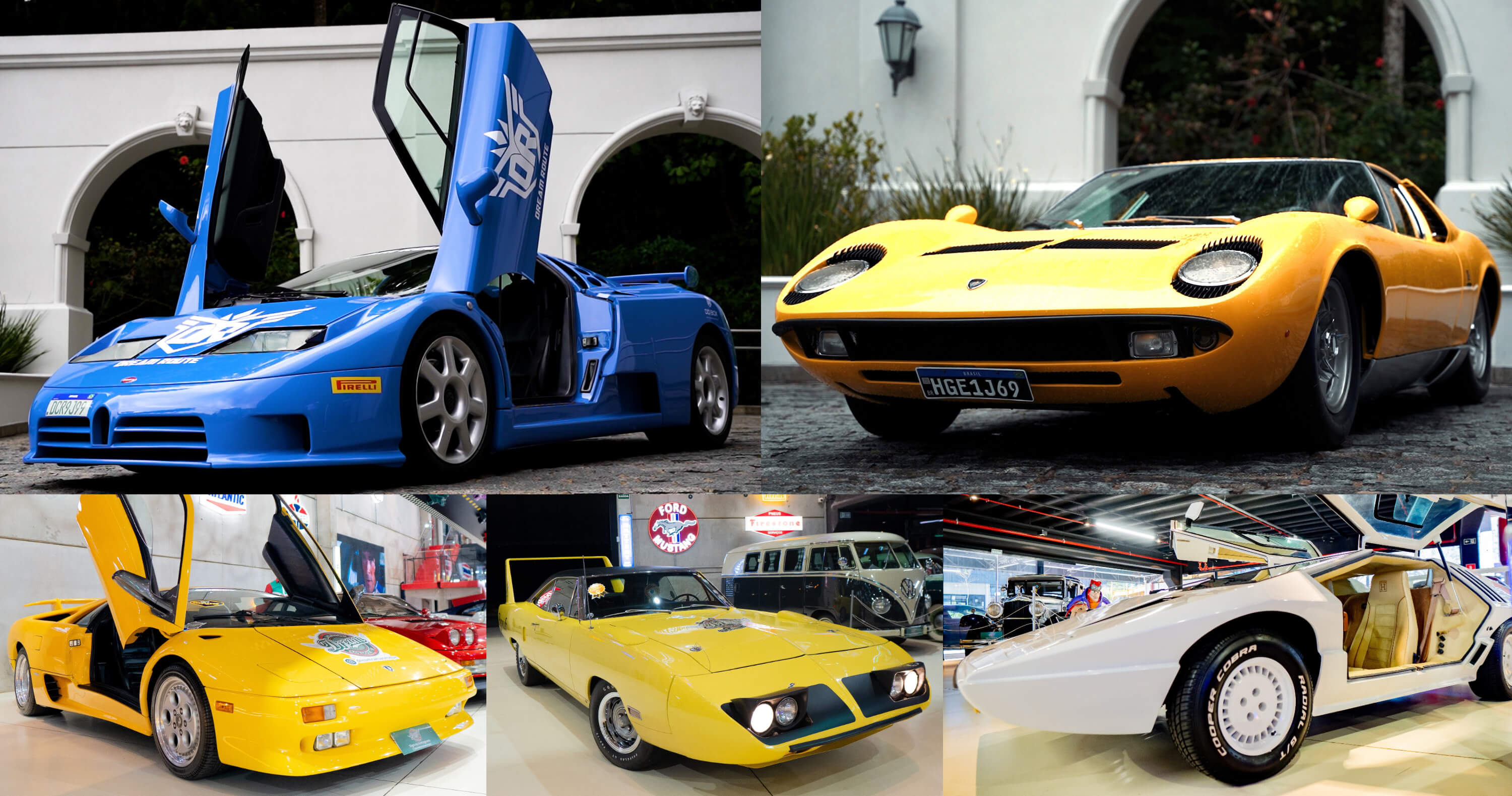 Veja cinco carros antigões que estarão no Salão do Automóvel