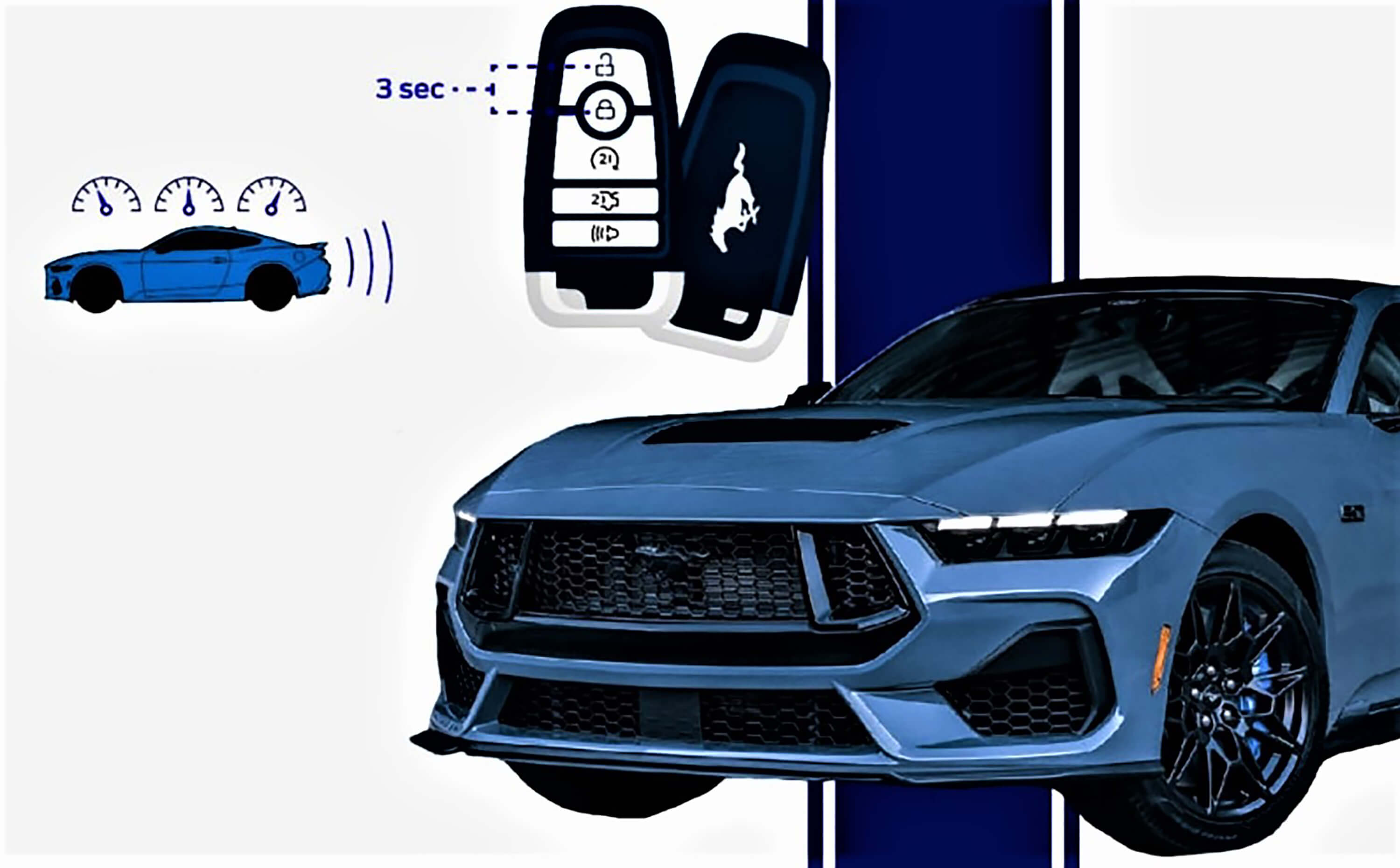 Brasileiros desenvolvem recurso exclusivo do novo Mustang