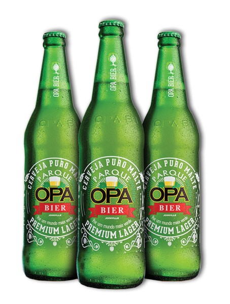 Opa Parque Premium Lager, cerveja exclusiva do Fort Atacadista, agora também em long neck