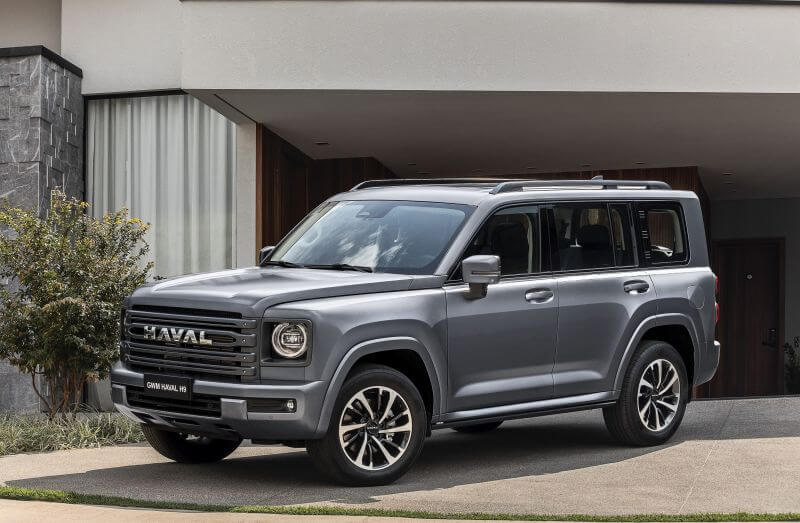 GWM amplia cores do Haval H6, H9 e Poer P30 