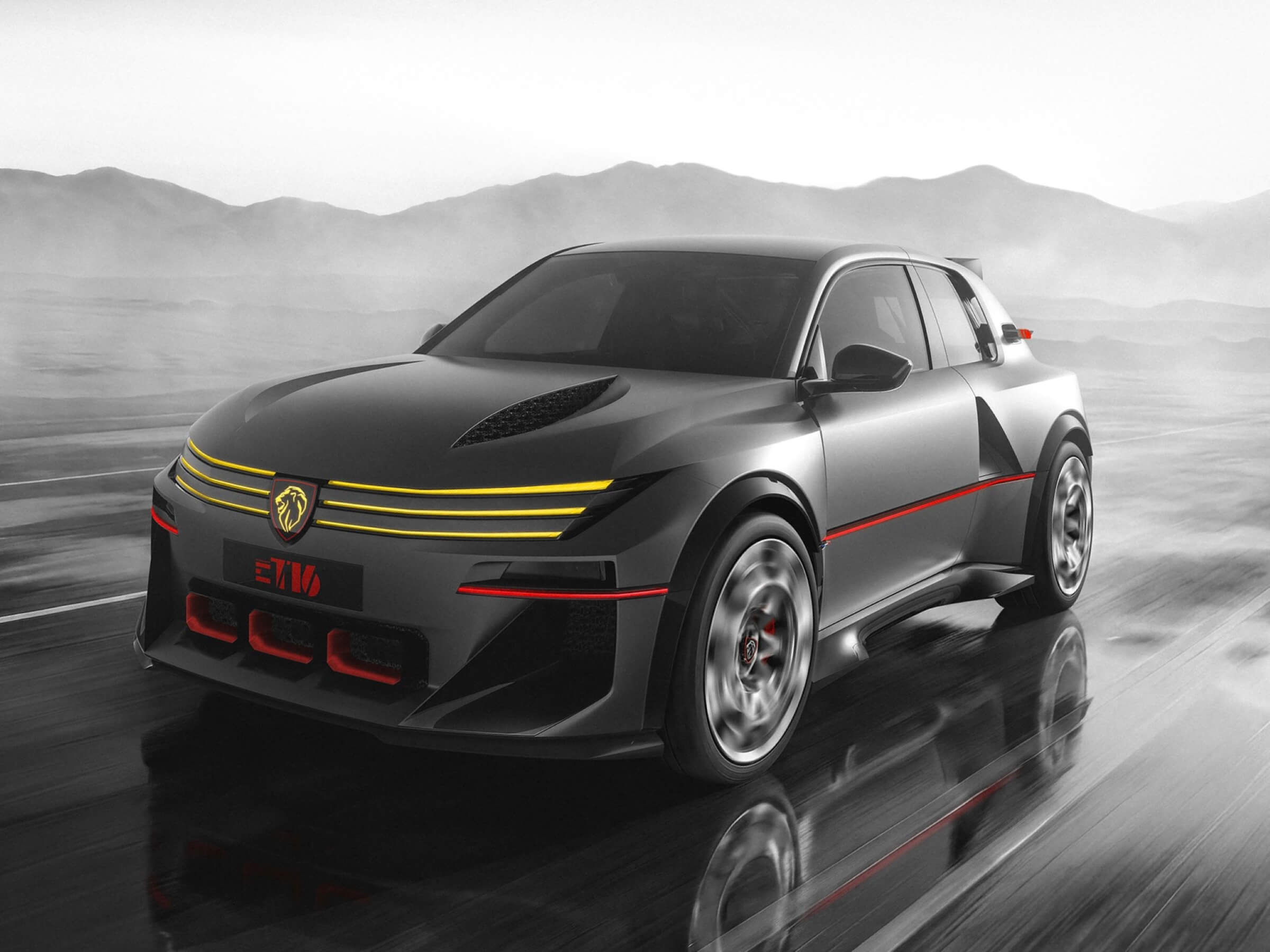 Peugeot cria elétrico de 816 cavalos 
