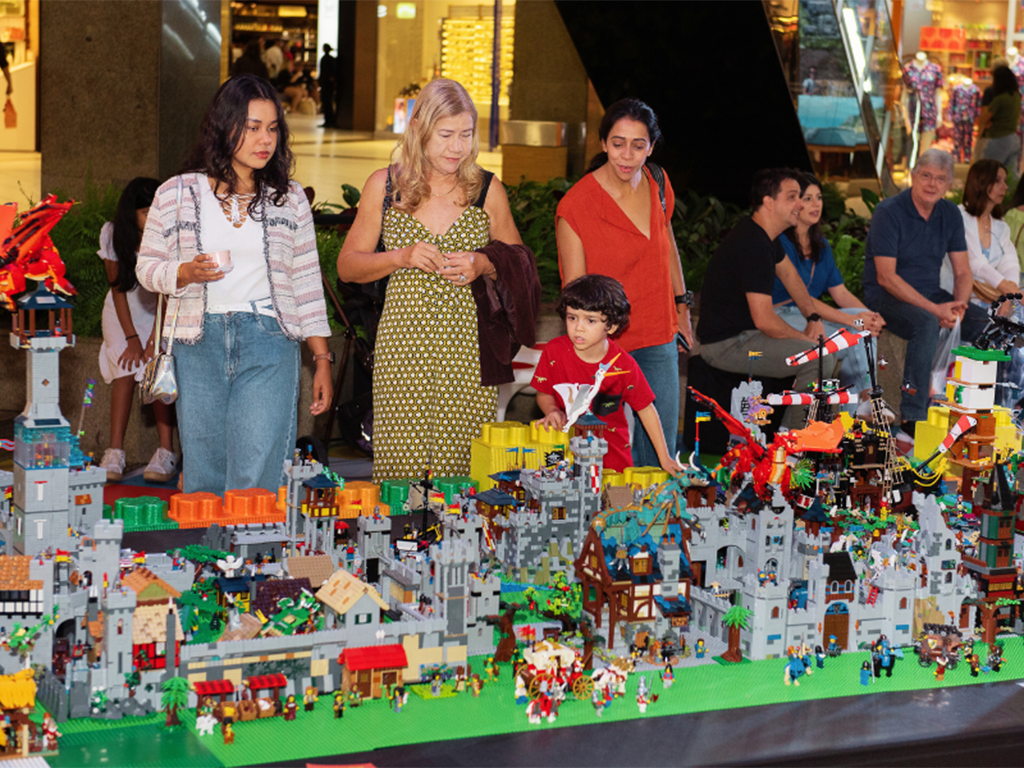 Universo Lego chega pela primeira vez a Itajaí com exposição inédita