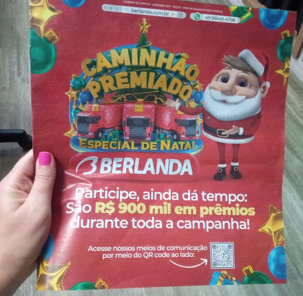 Berlanda tem preços especiais para as compras de Natal