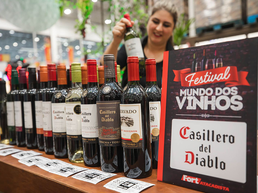 Evento gratuito do Fort Atacadista terá degustações e harmonizações