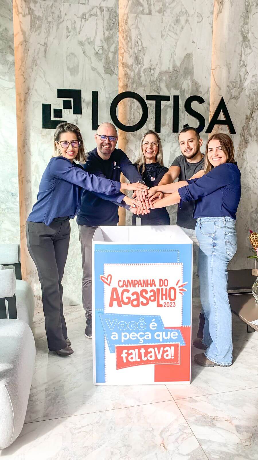 Construtora Lotisa faz campanha para arrecadar agasalhos a carentes 