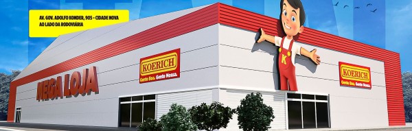 Mega loja do Koerich chega a Itajaí