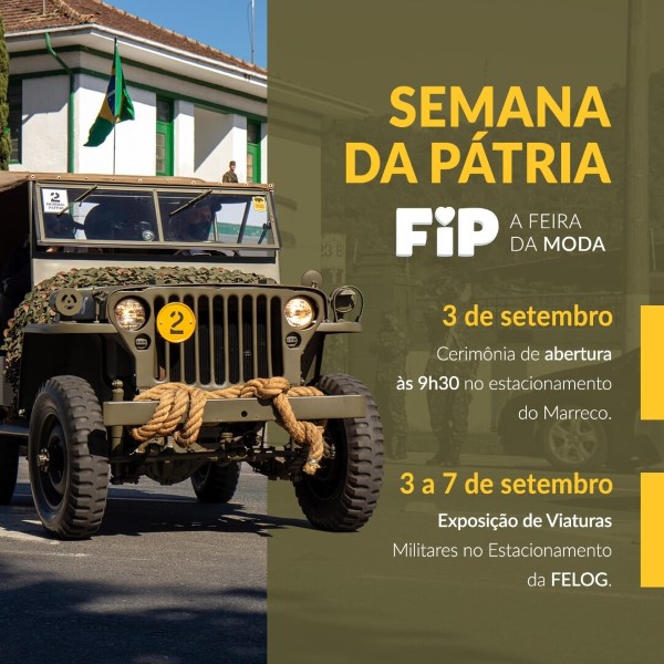 FIP contará com uma programação especial no feriado