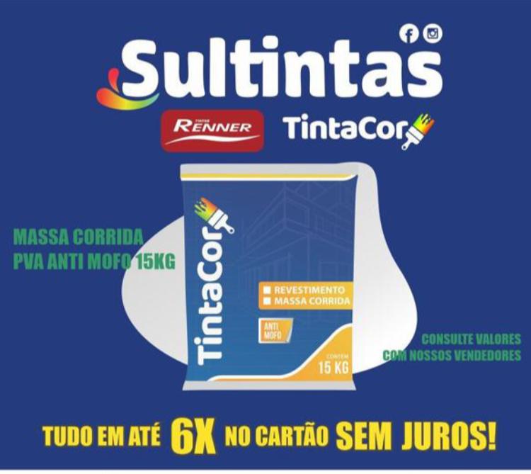 Sultintas está com oferta para massa corrida