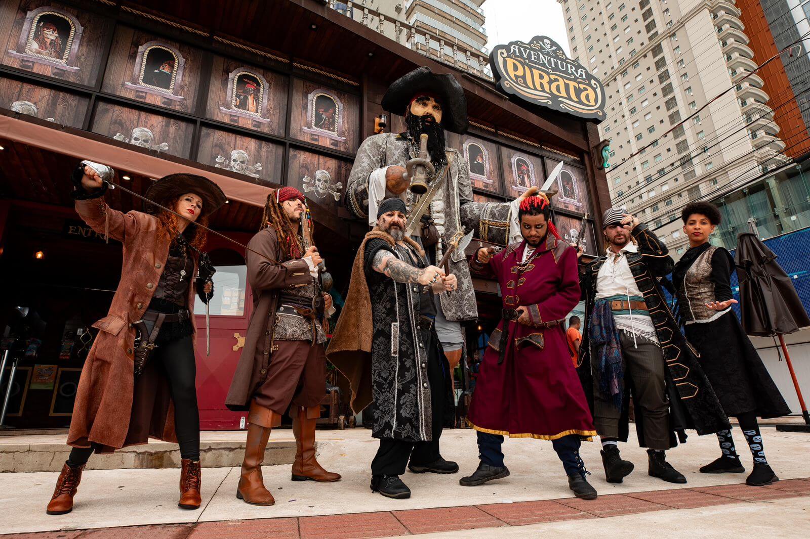 Aventura Pirata oferece tecnologia, história e diversão ao público