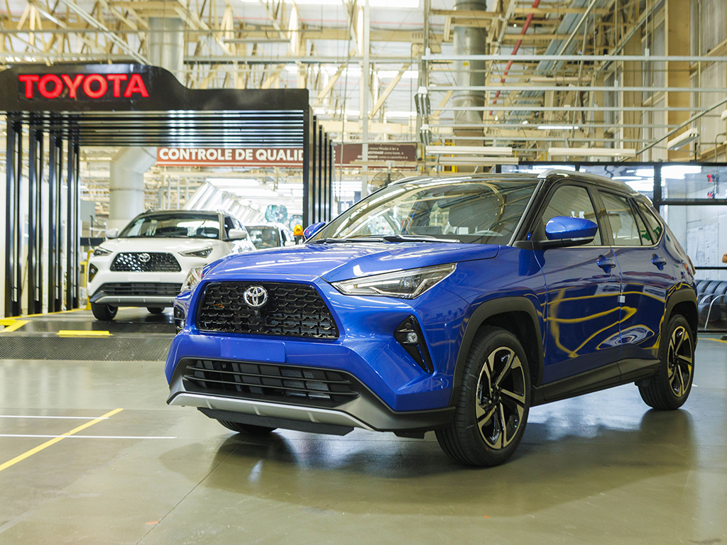 Toyota inicia produção  do Yaris Cross no Brasil  