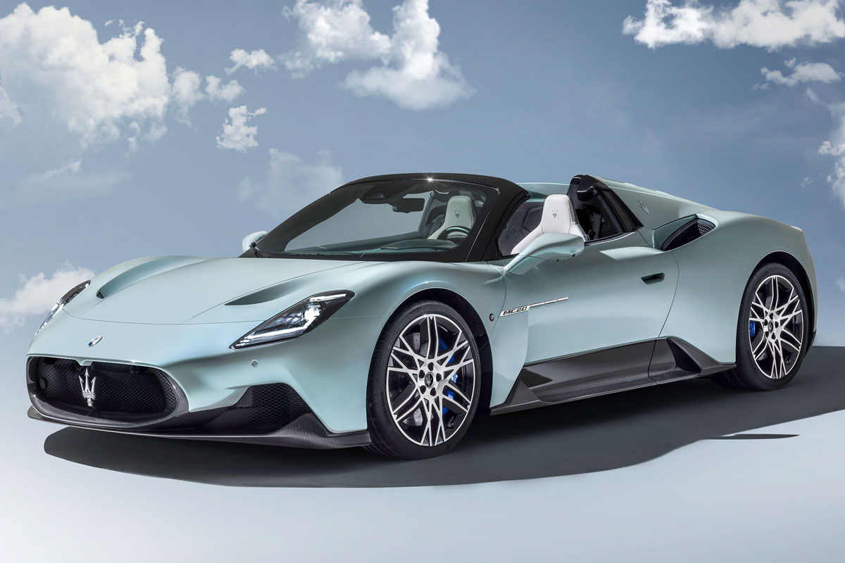 Maserati MC20 Cielo: supercarro dirige sozinho