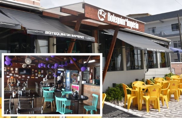 Botequim da Império é opção de restaurante à beira-mar 