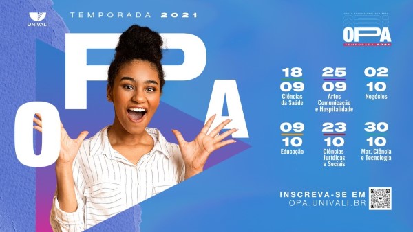 OPA temporada 2021 vem aí