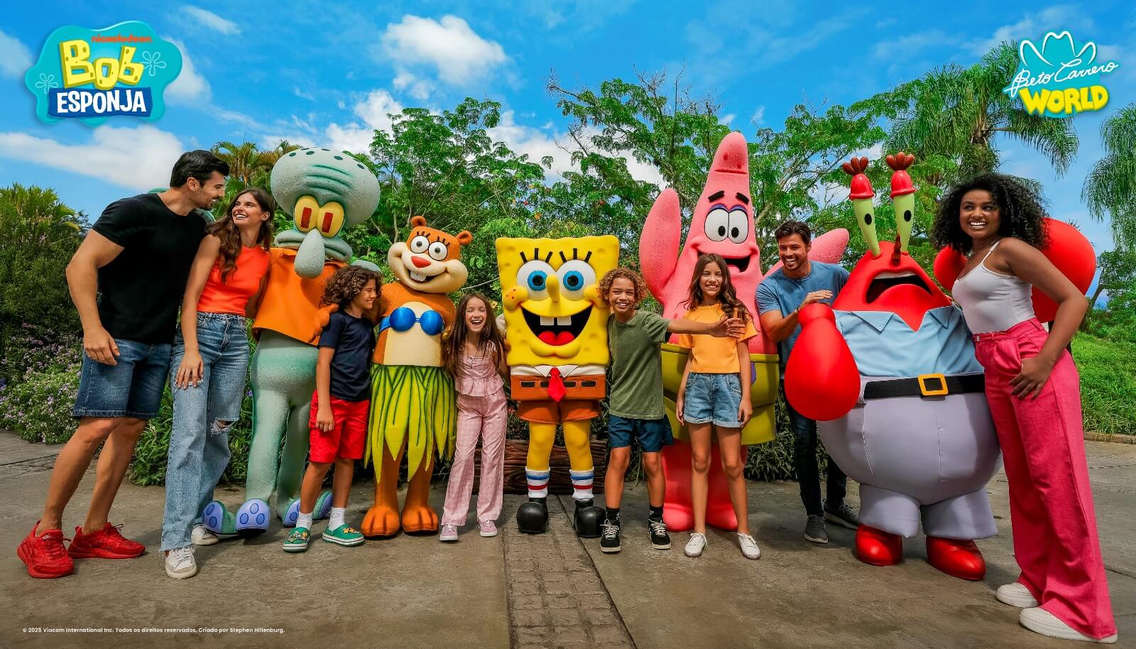 Nickelodeon agora faz parte do maior parque temático da América
