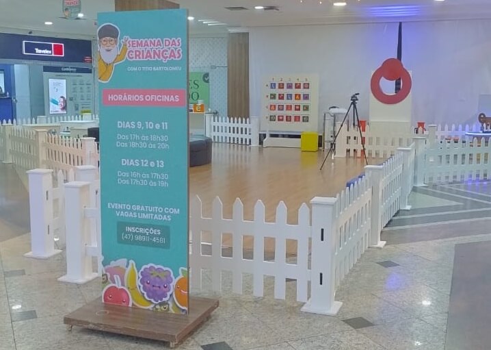 Atlântico Shopping comemora o Dia das Crianças com oficina do Titio Bartolomeu