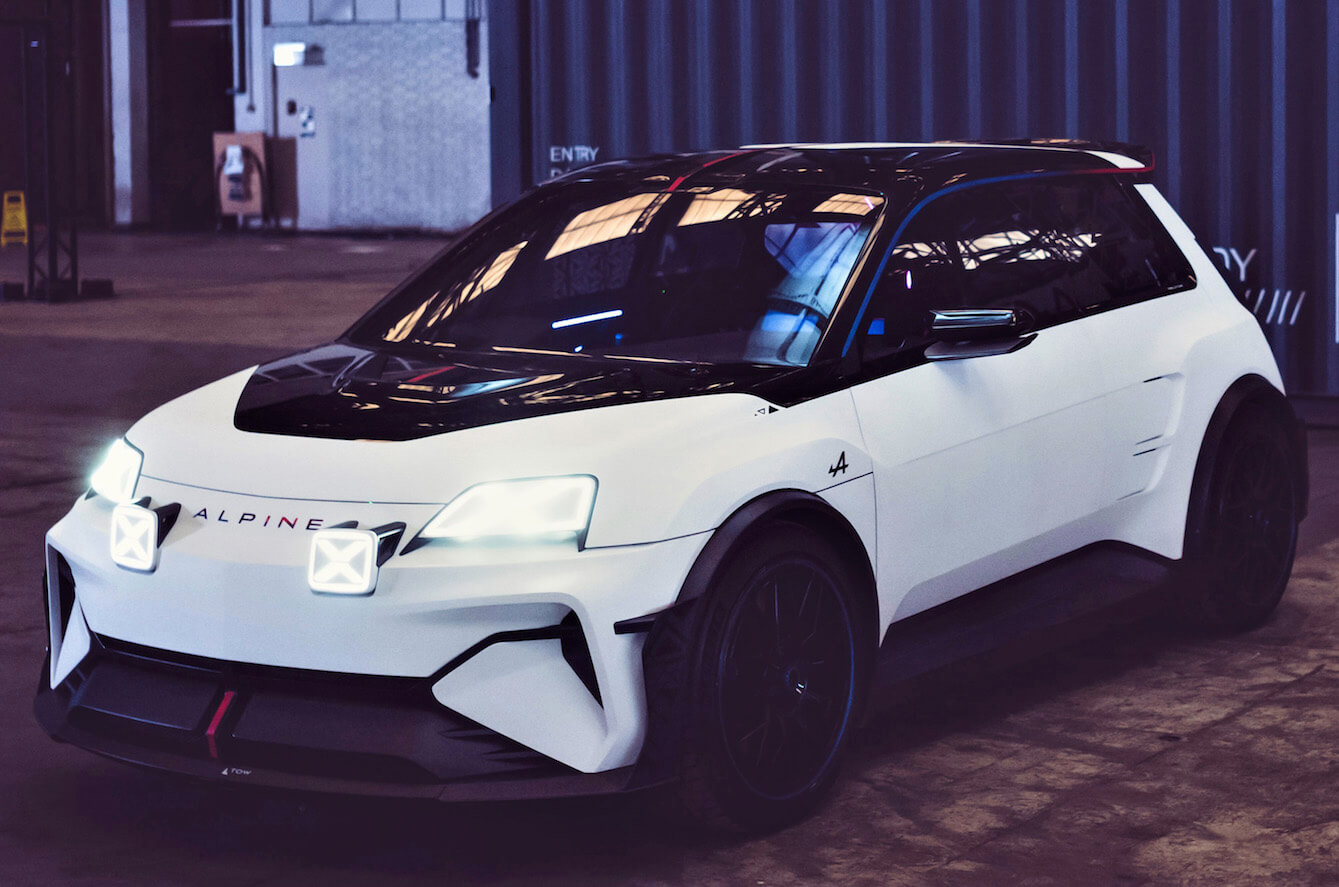 A Alpine, marca esportiva da Renault, apresenta primeiro carro elétrico