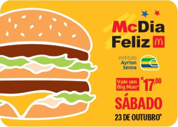 Já começaram as vendas antecipadas para o McDia Feliz 2021 
