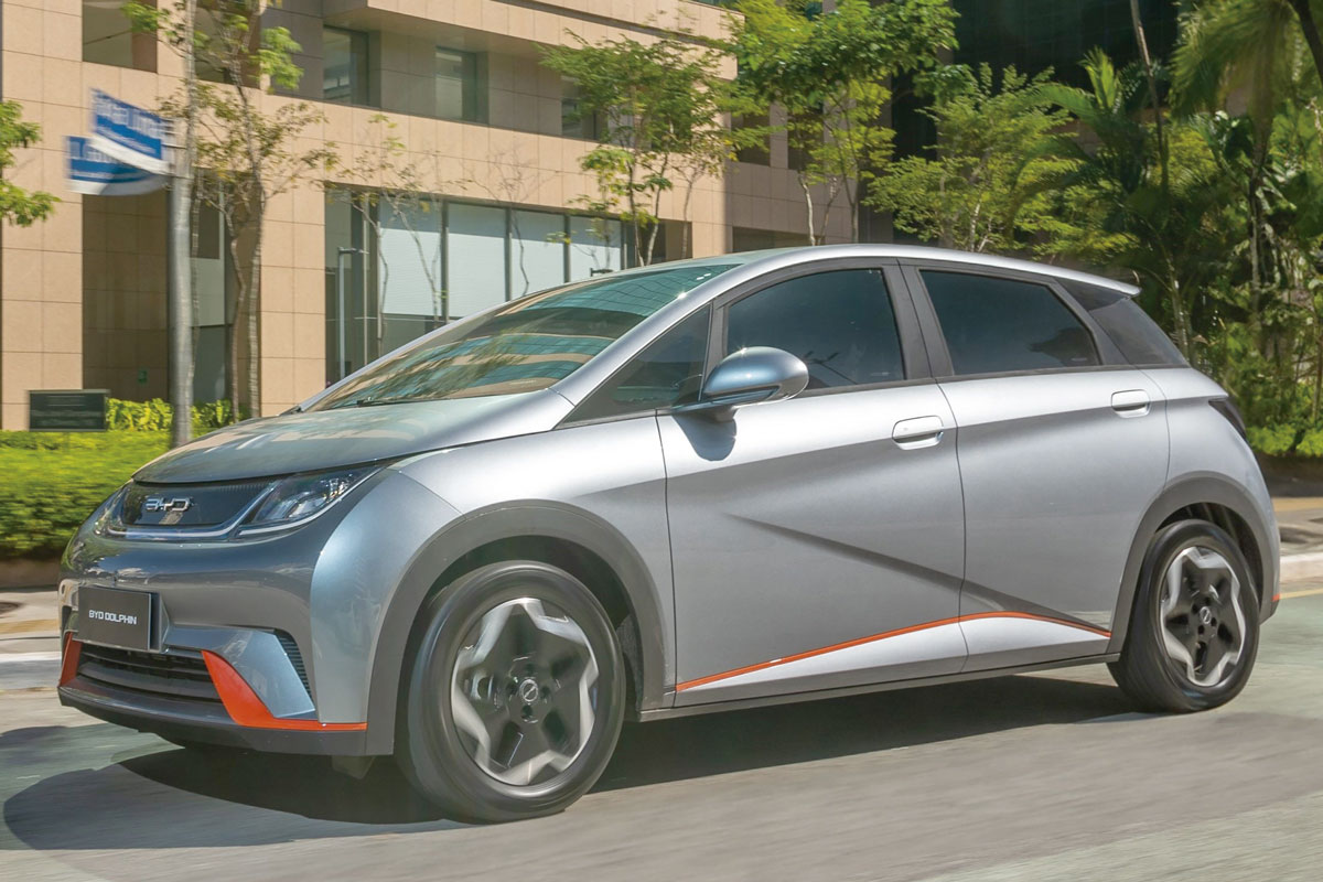 BYD Dolphin liderou venda de elétricos em dezembro