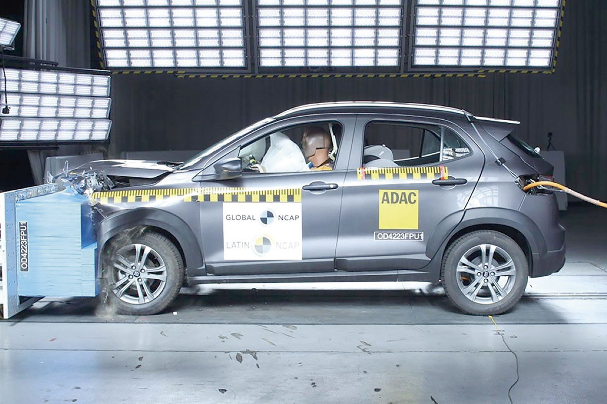 Fiat Pulse recebe duas estrelas em testes 