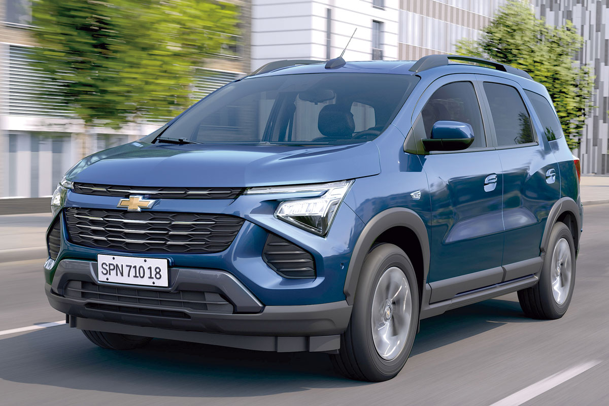 Chevrolet lança novo Spin neste primeiro trimestre 