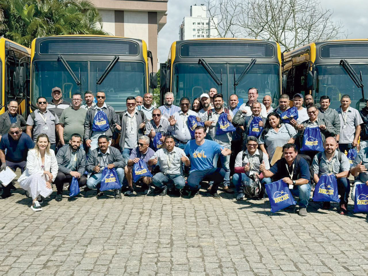 Consórcio Atalaia faz treinamento com colaboradores do coletivo de Itajaí 