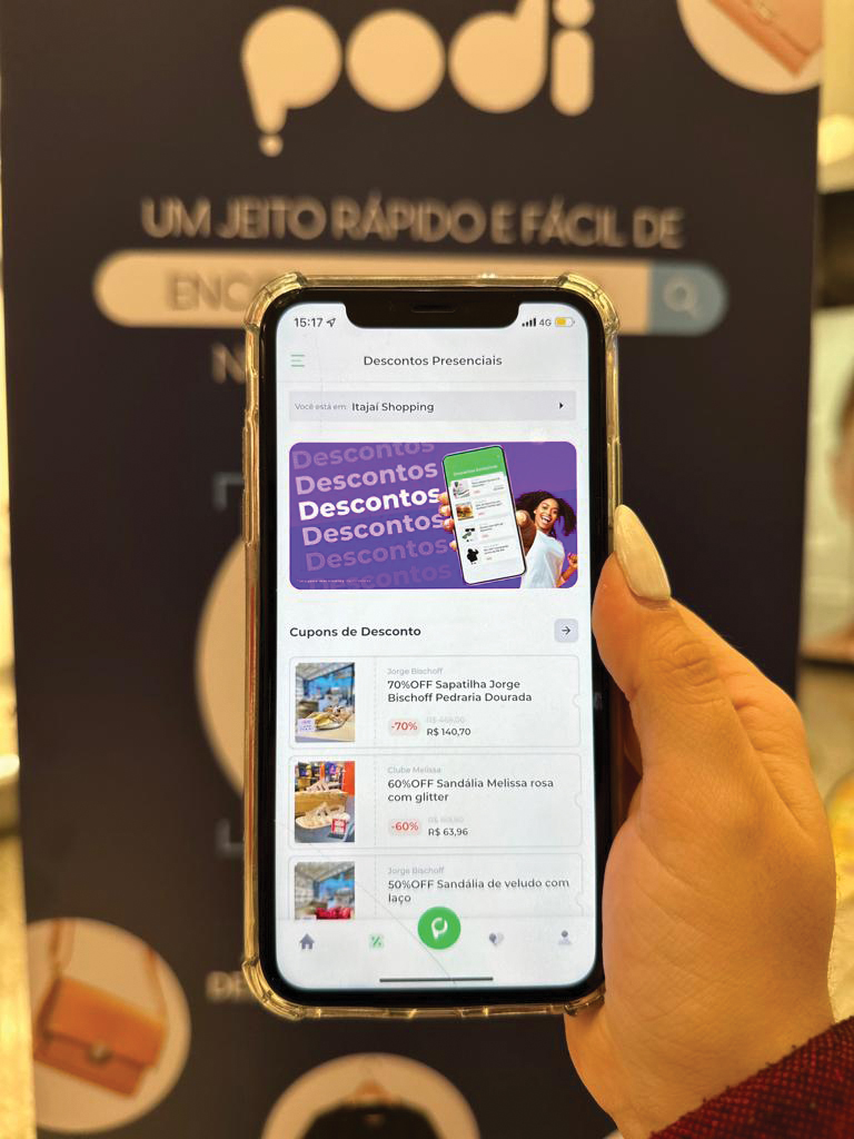 Aplicativo do Itajaí Shopping conta com ofertas e novidades