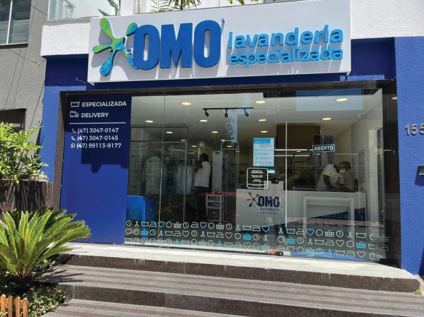 Balneário Camboriú tem lavanderia especializada da OMO