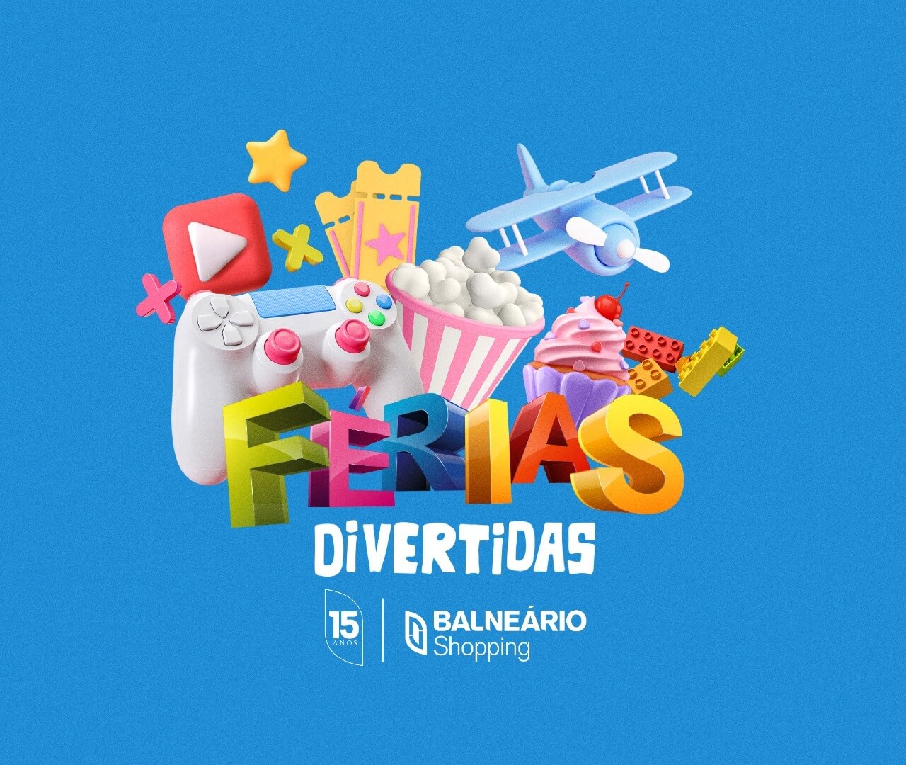BC Shopping tem atrações especiais para os pequenos curtirem as férias 