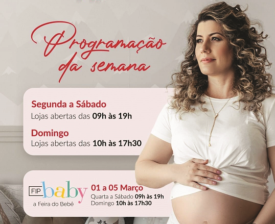 FIP Baby tem 35 expositores e promoções para bebês e mamães