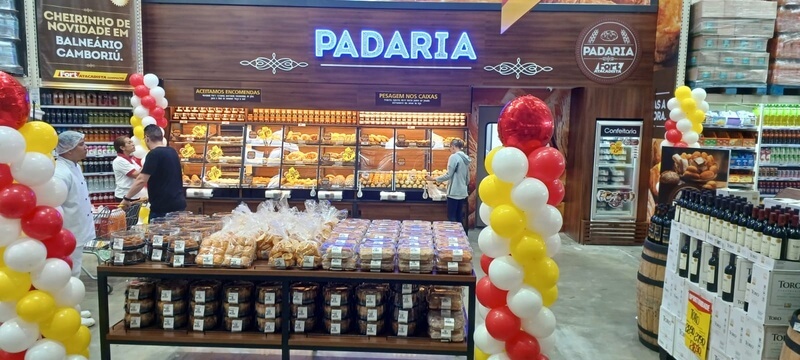 Fort Atacadista inaugura padaria em Balneário Camboriú