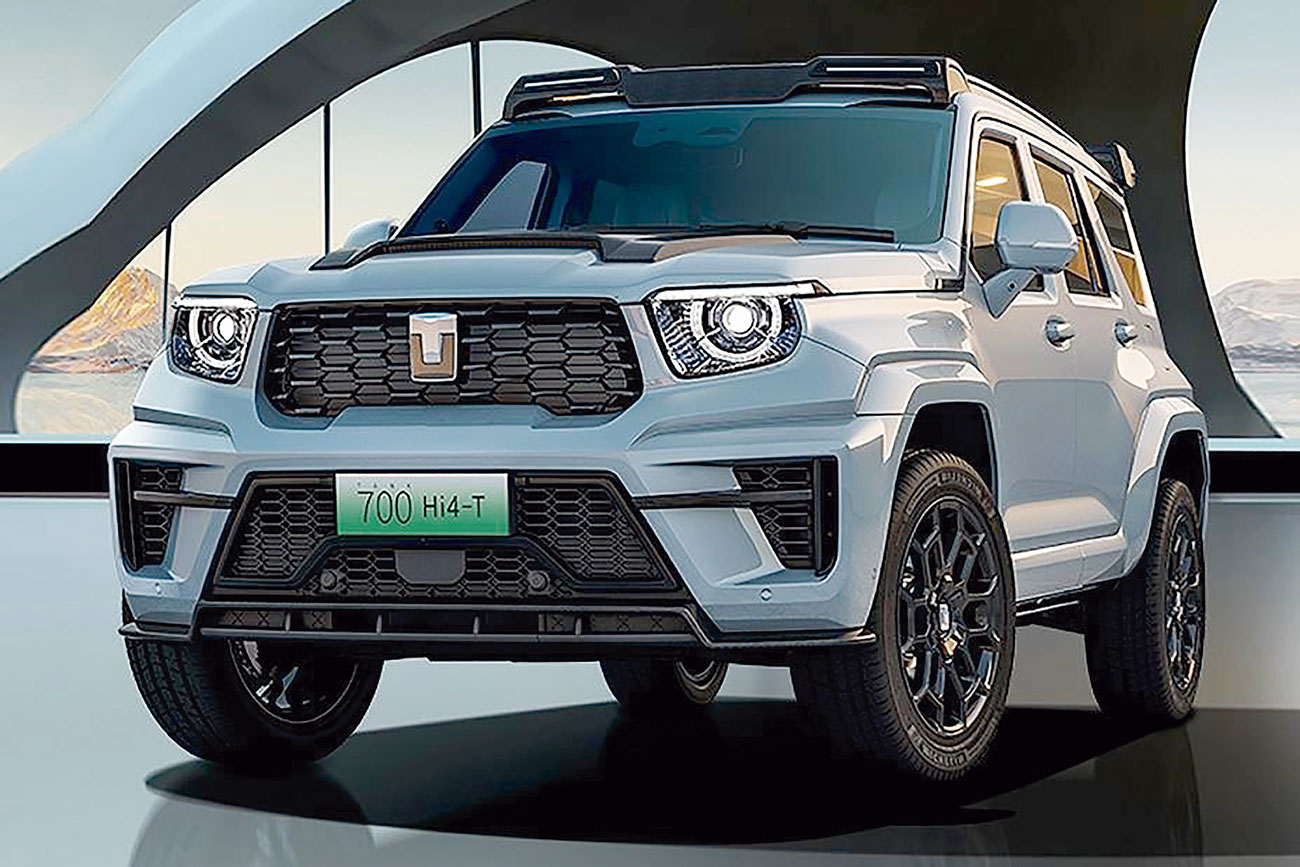 GWM apresenta novo  Tank 700 na China 