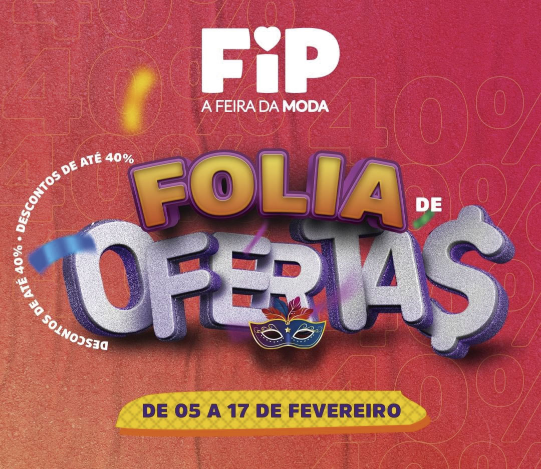 Feira da Moda está com descontos de até 40%